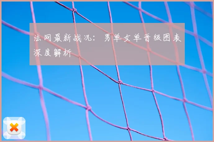 法网最新战况：男单女单晋级图表深度解析